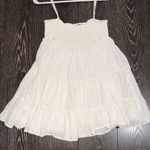Zara white mini dress